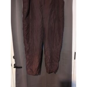 OutBrook Brown Lounge Pants, Women's Large‎ Lightweight Pants, Comfy, Casual